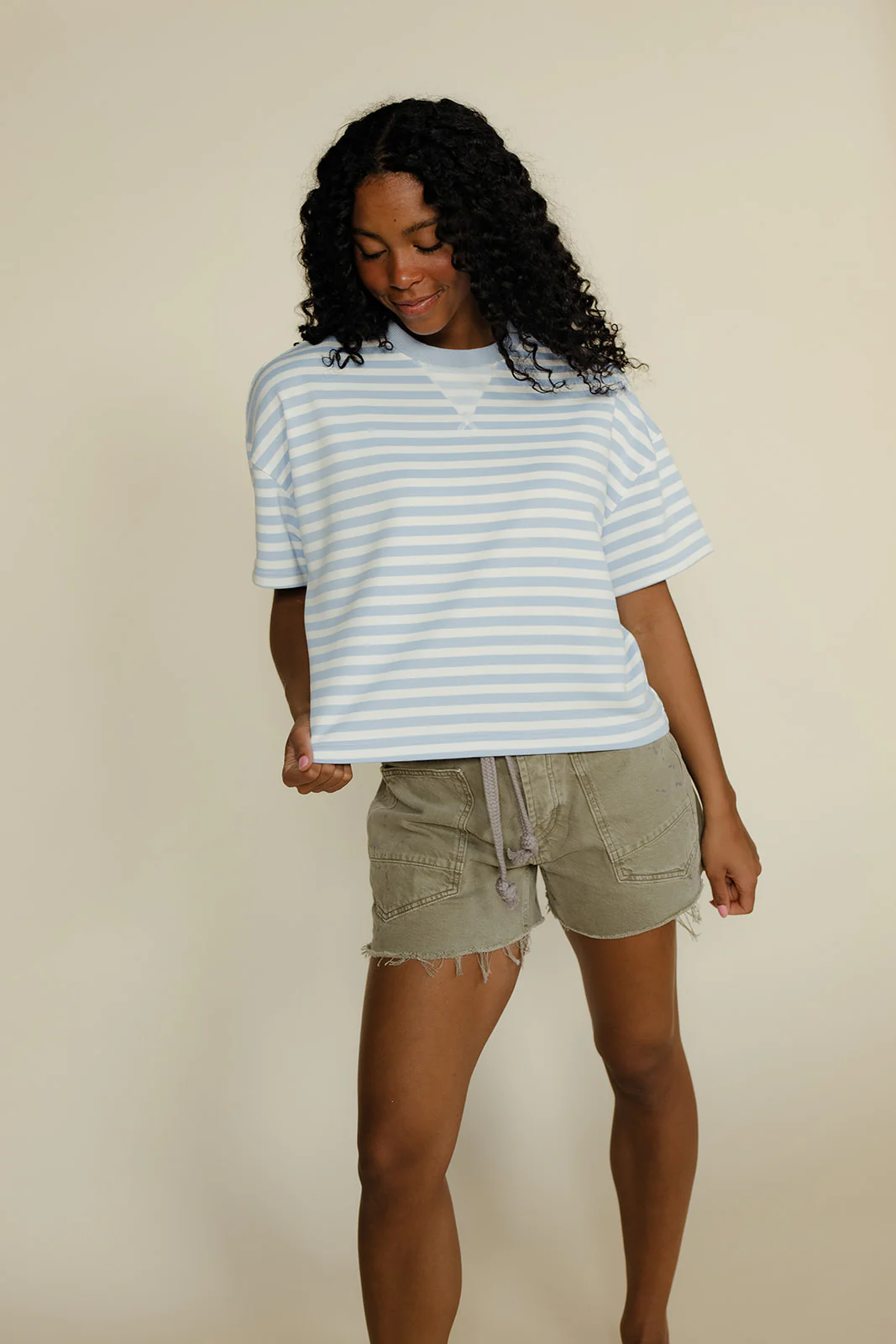 Bold Lines Stripe Tee - Image 6