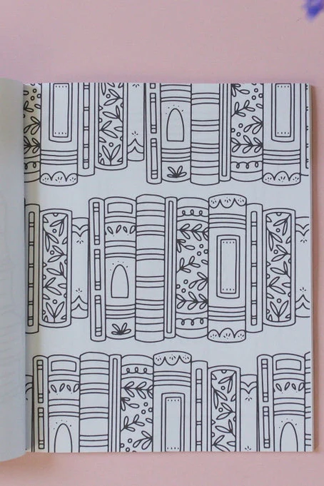 Book Lover Coloring Book - Image 4