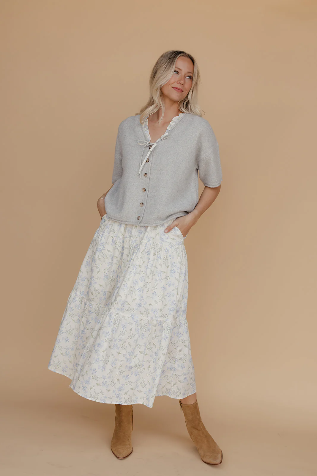 Can’t Buy Me Love Short Sleeve Cardi - Image 2