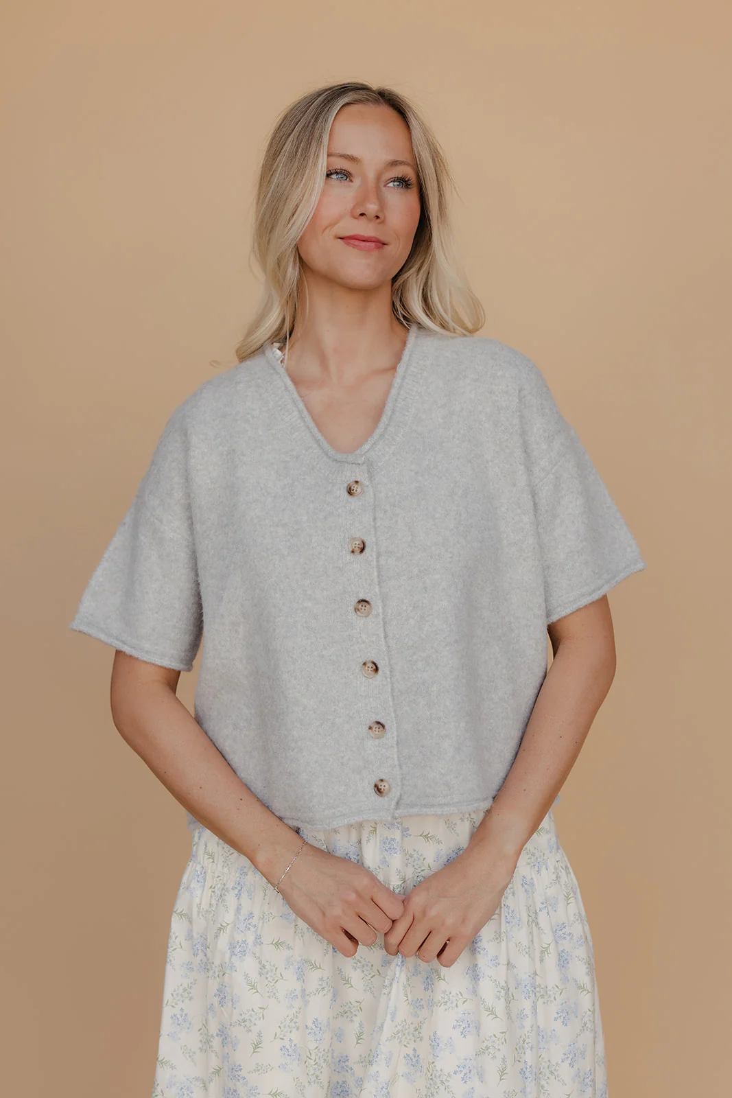 Can’t Buy Me Love Short Sleeve Cardi - Image 3