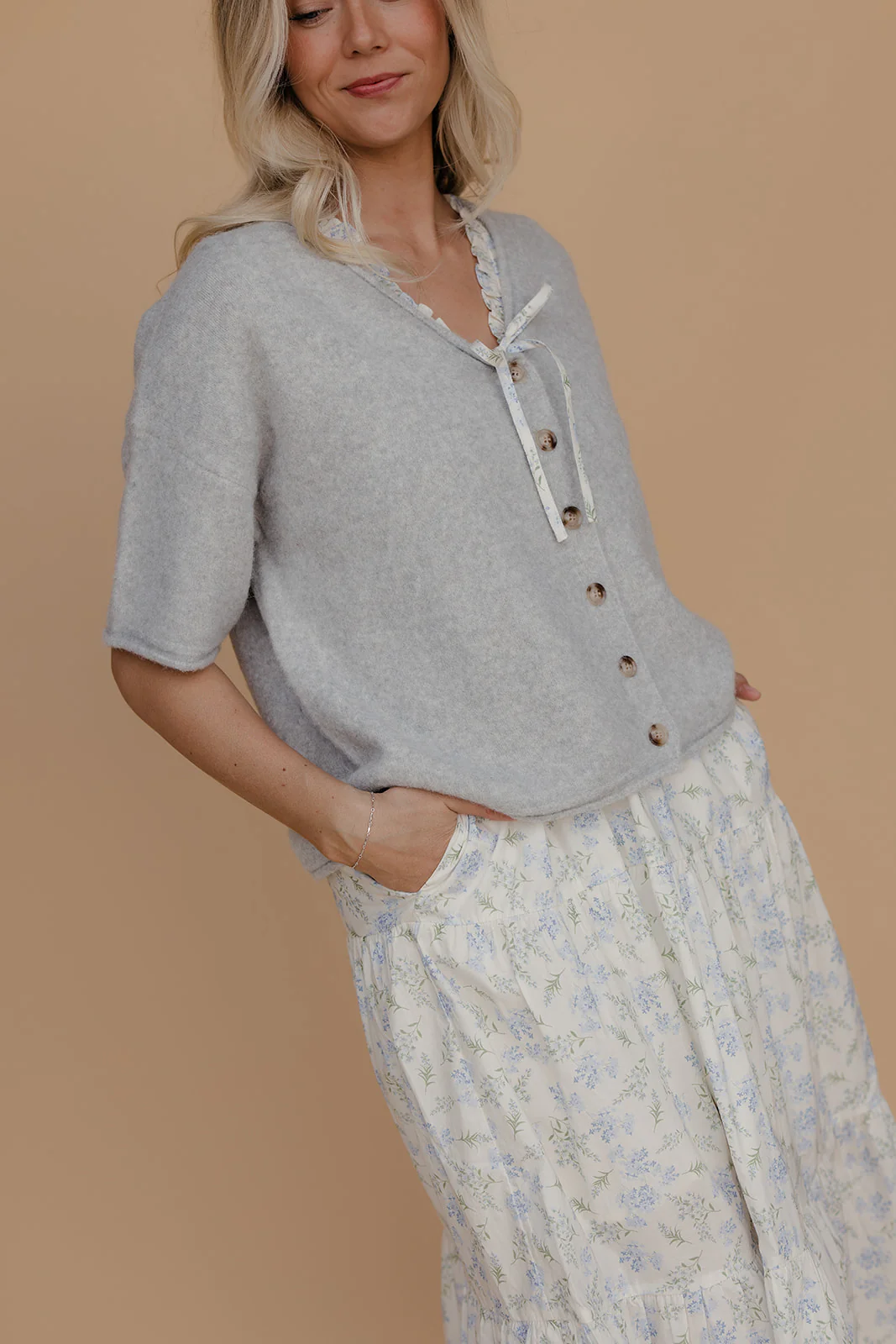 Can’t Buy Me Love Short Sleeve Cardi - Image 5