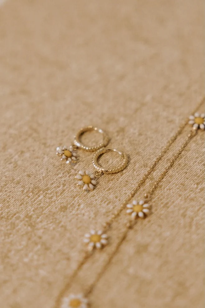 Carolina Daisy Hoops - Image 4