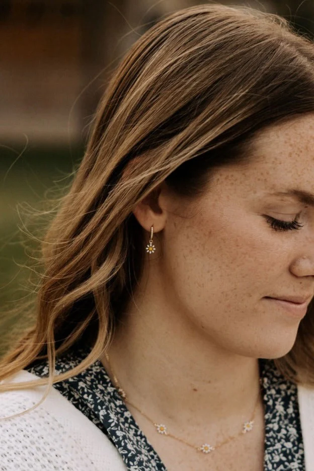 Carolina Daisy Hoops - Image 6