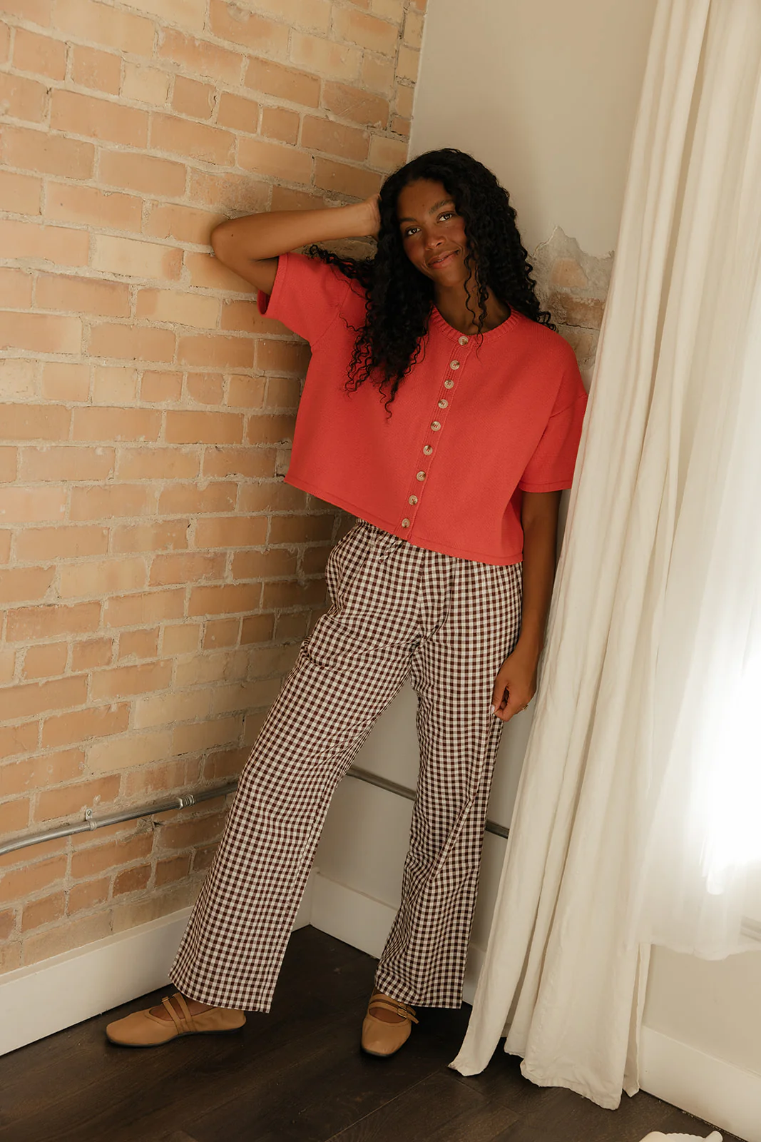Central Park Gingham Pants - Image 3