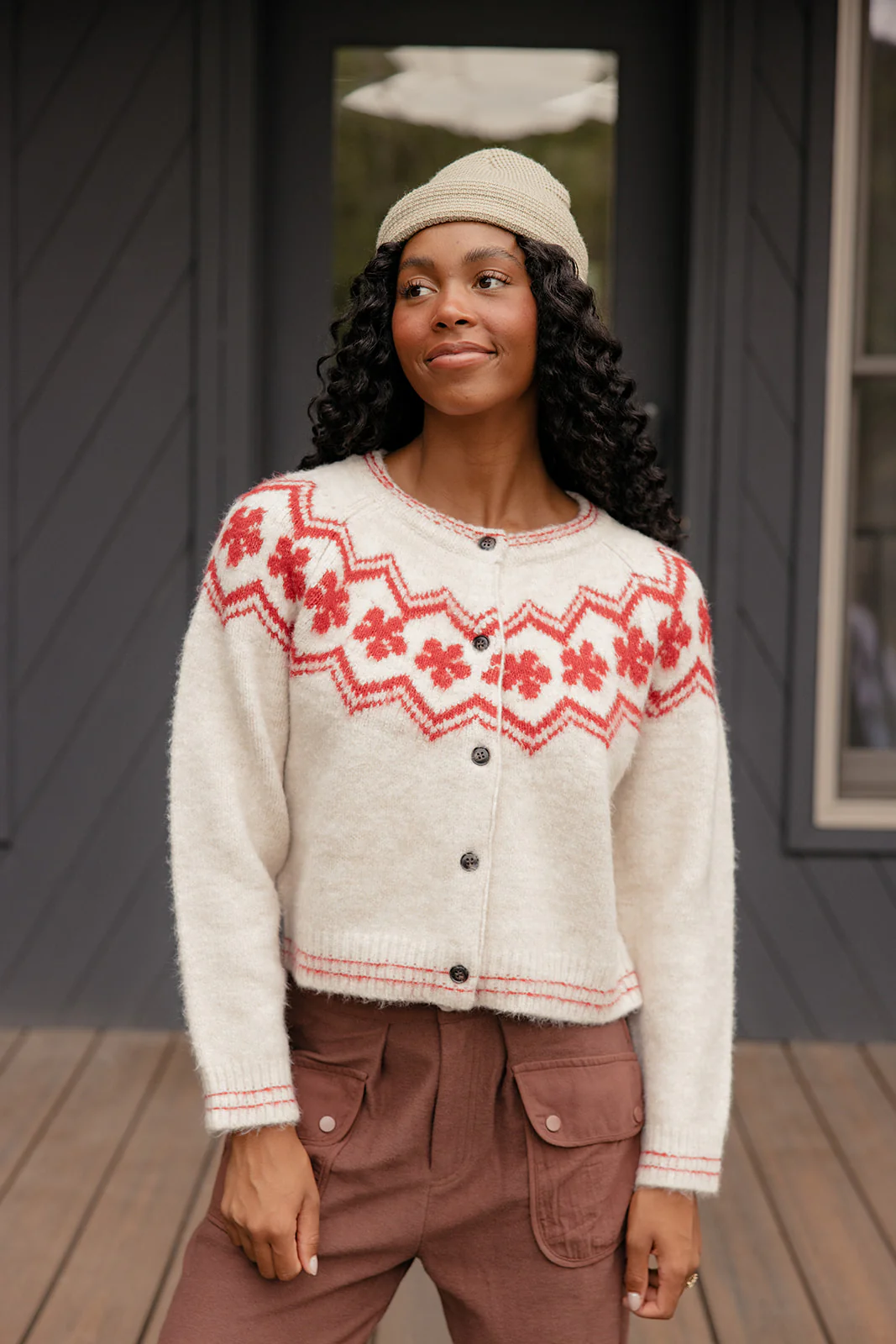 Chalet Knit Cardigan - Image 7