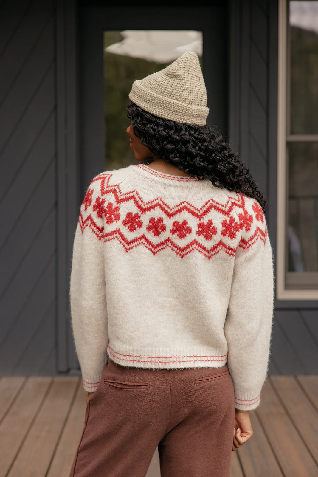 Chalet Knit Cardigan - Image 8
