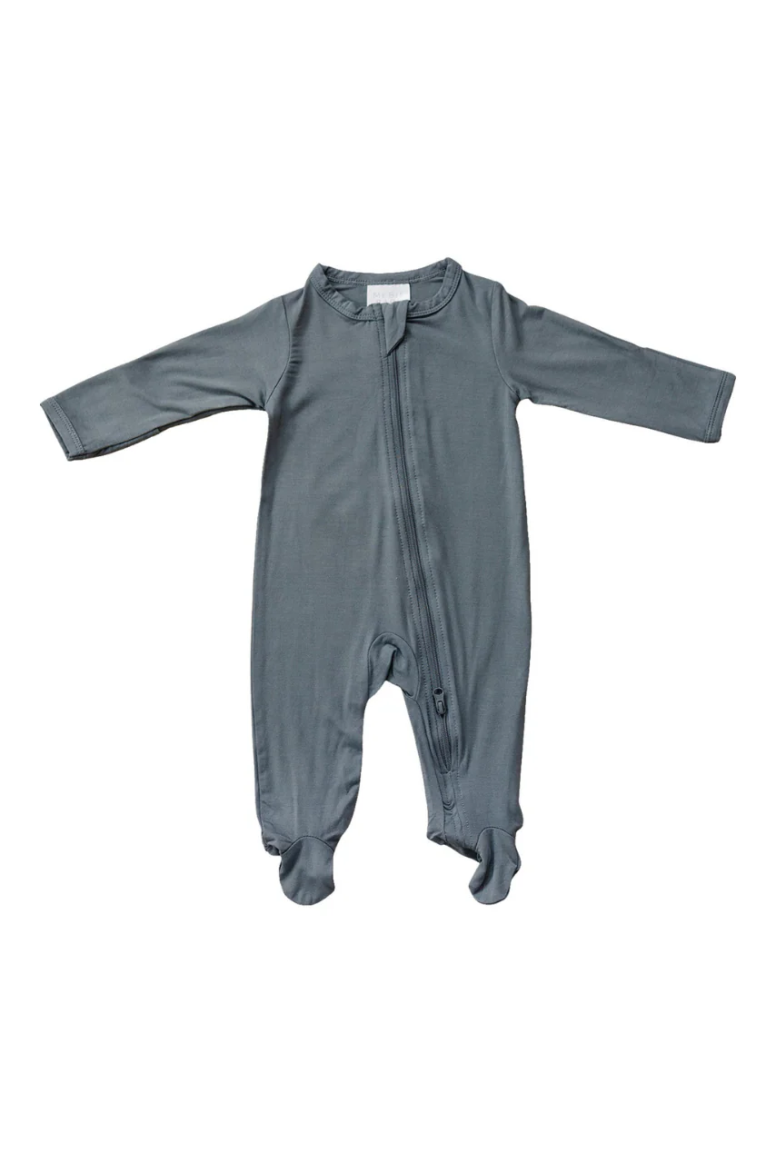 Charcoal Bamboo Zipper - Image 2