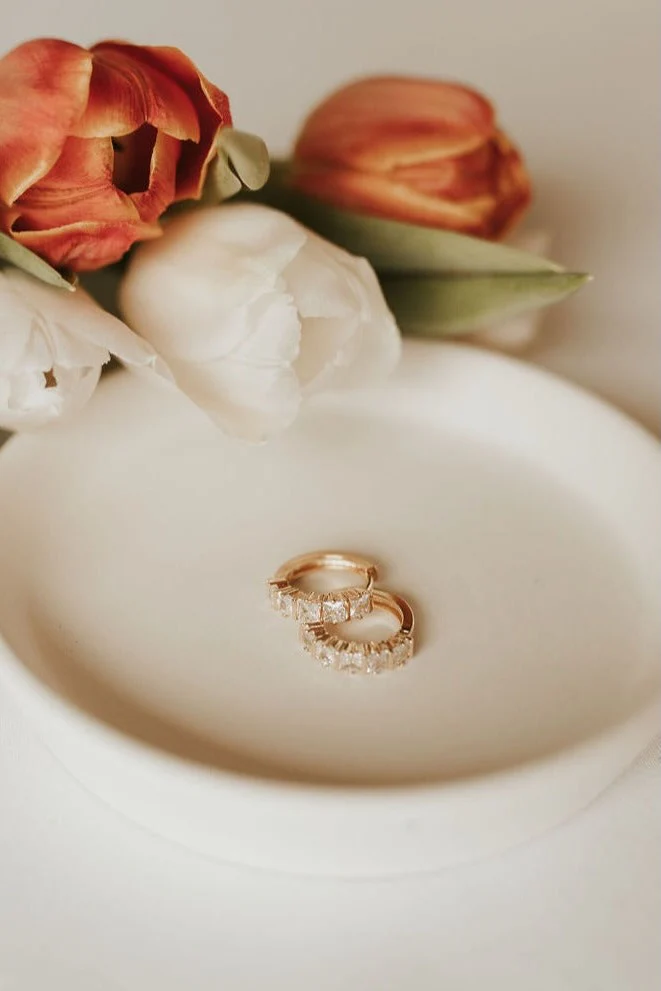 Charlotte Diamond Gold Filled Hoops - Image 8