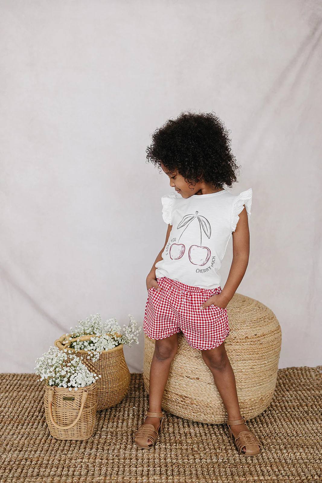 Cherry Ruffle Tee - Image 2