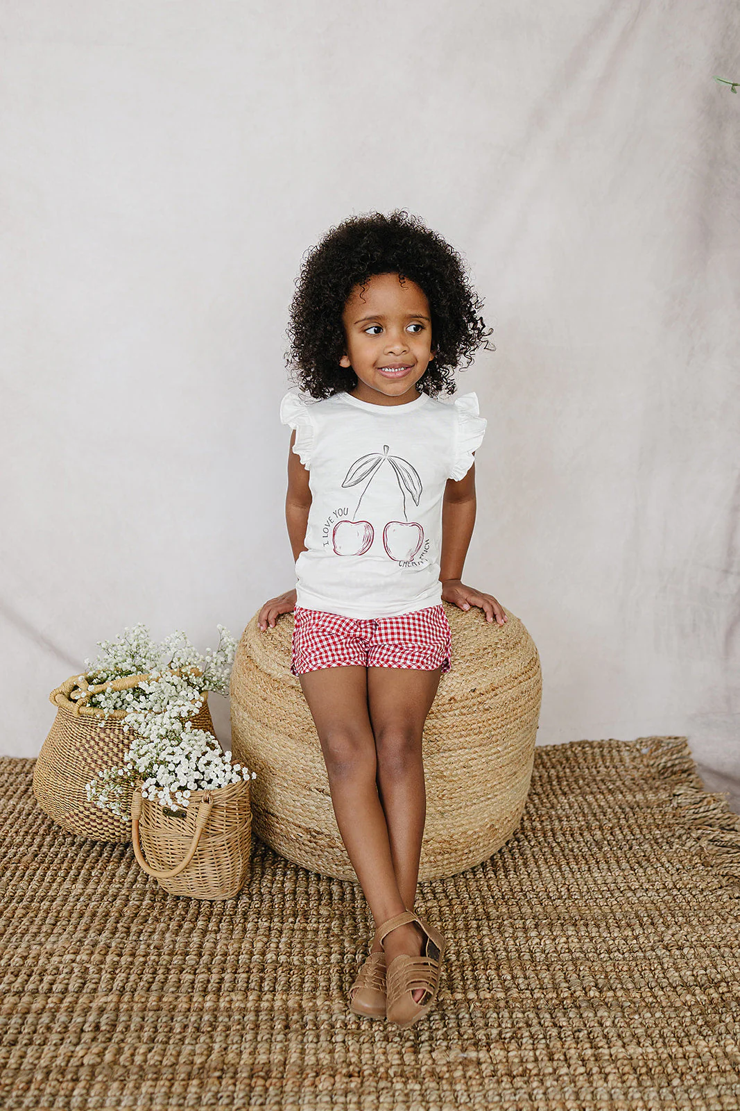 Cherry Ruffle Tee - Image 3
