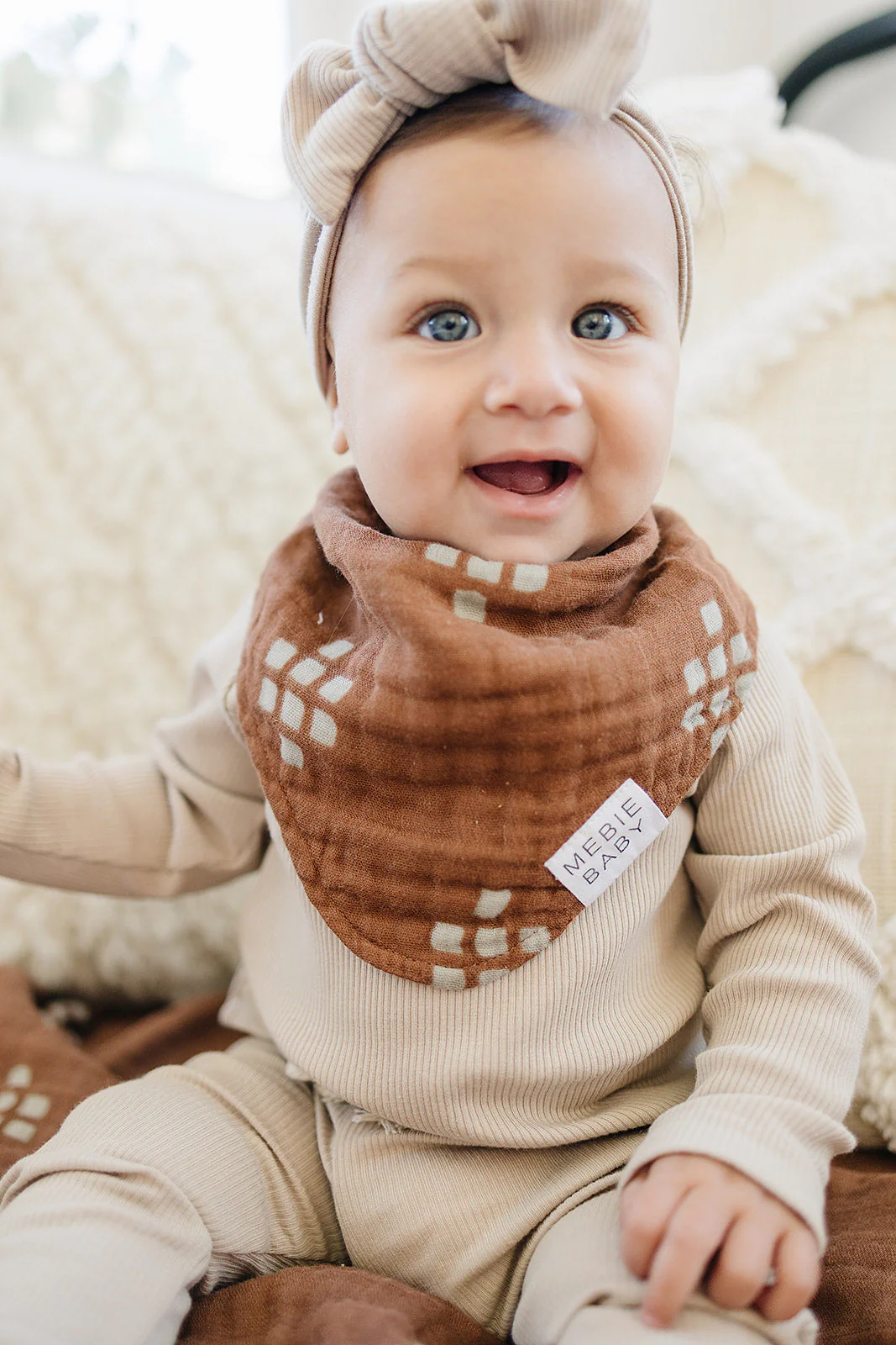 Chestnut Textiles Muslin Bib - Image 2