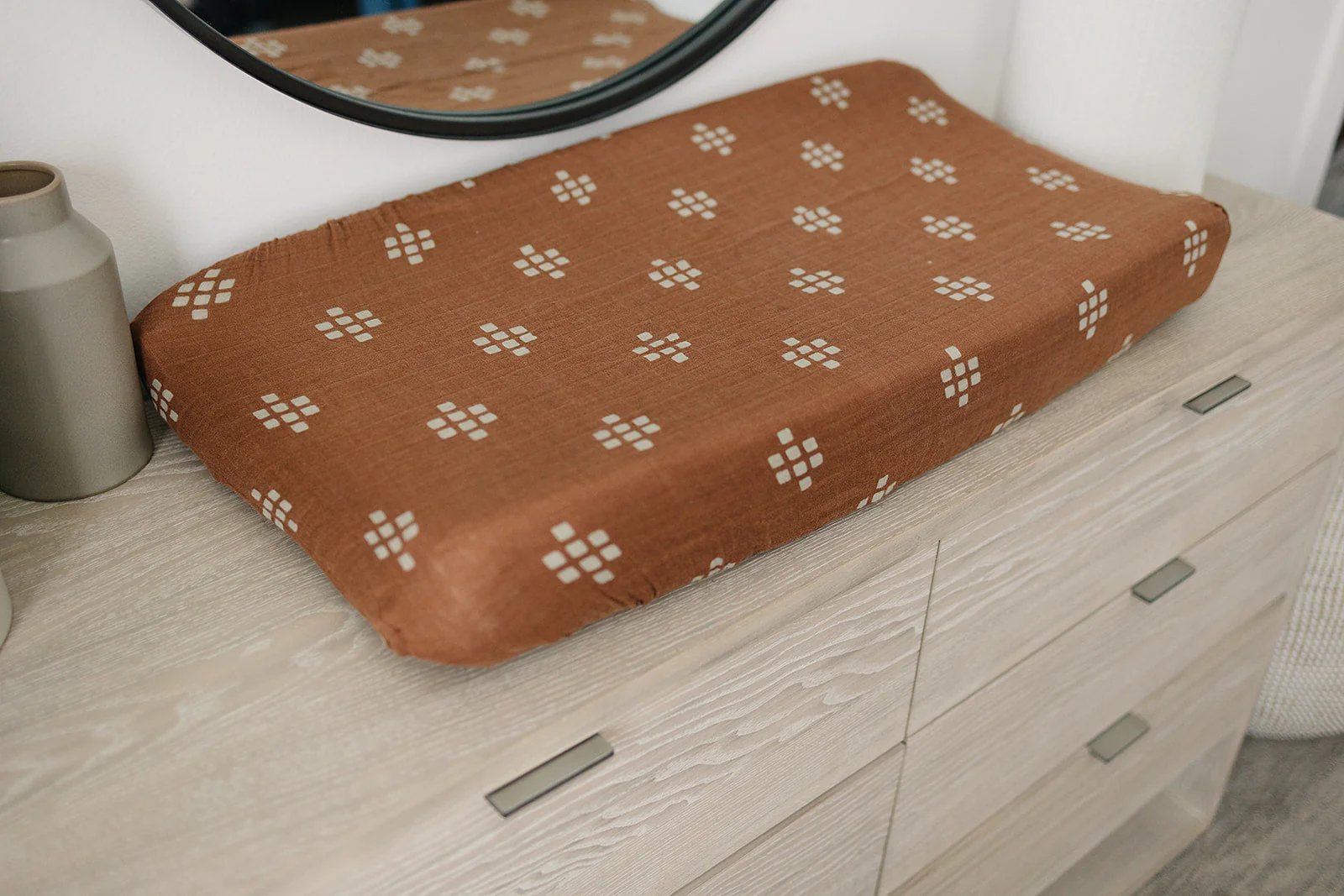Chestnut Textiles Muslin Changing Pad Cover - Image 2