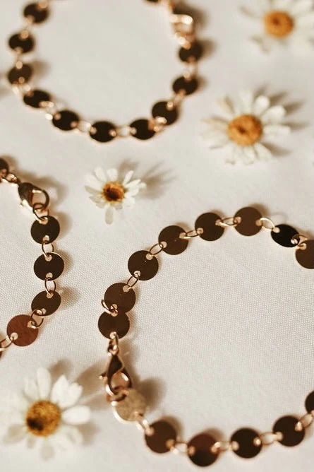 Chloe Gold Filled Coin Bracelet - Image 5