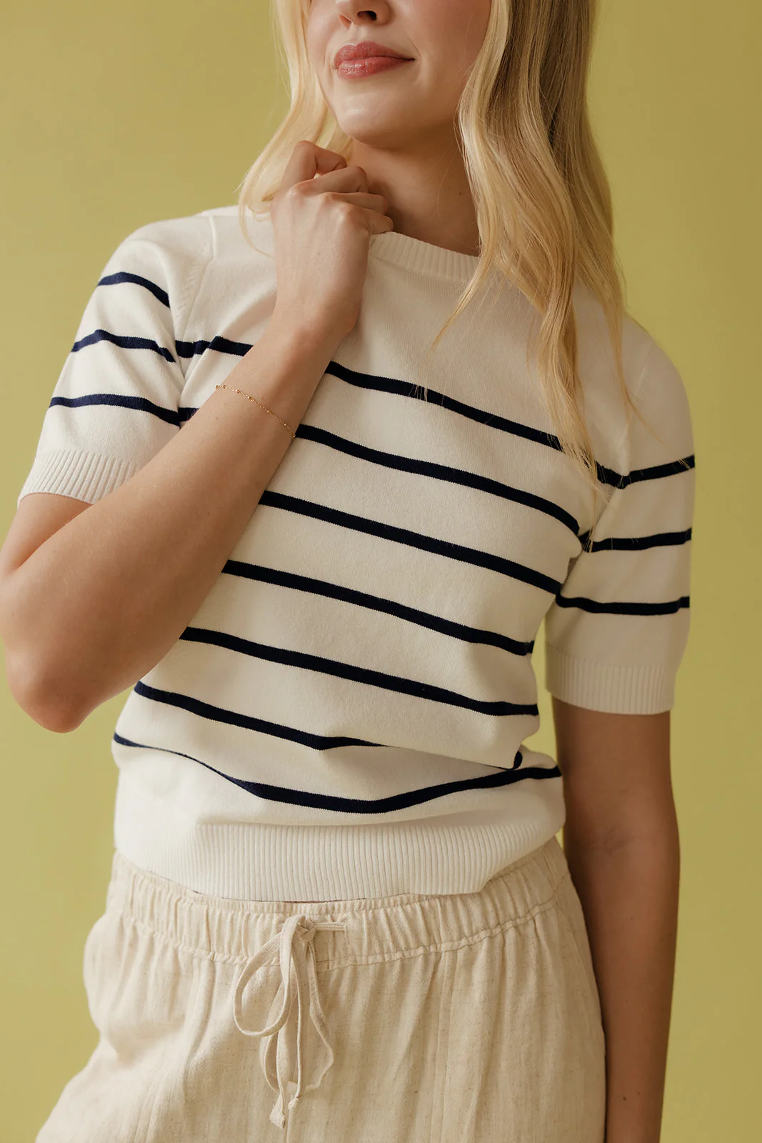 City Stroll Striped Sweater