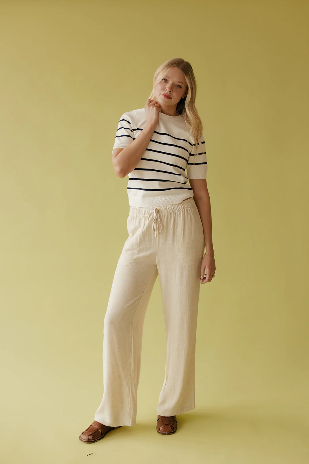 City Stroll Striped Sweater - Image 5