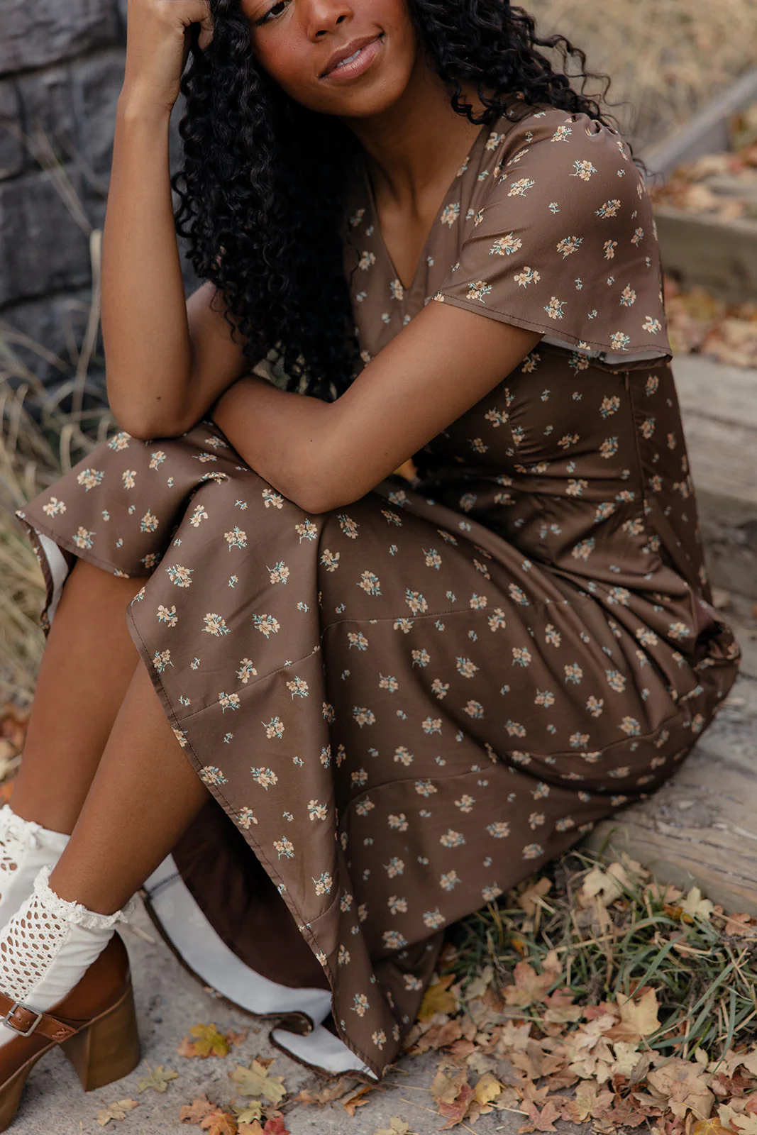 Clara Garden Floral Midi - Image 7