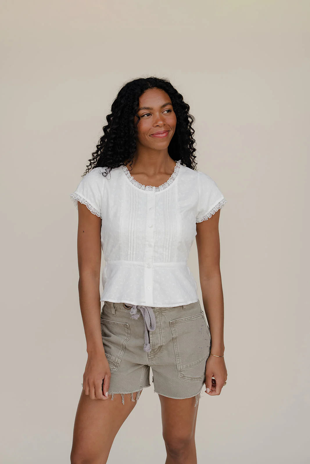 Clean Slate Lace Blouse - Image 3