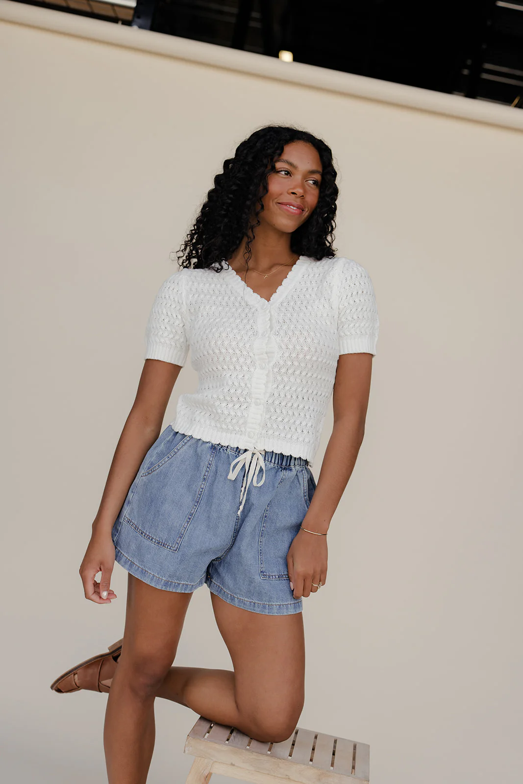 Cloud Nine Detail Cardi - Image 2