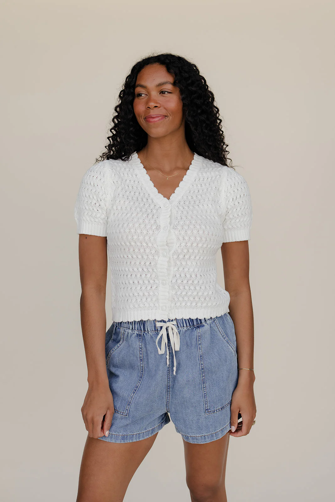 Cloud Nine Detail Cardi - Image 5