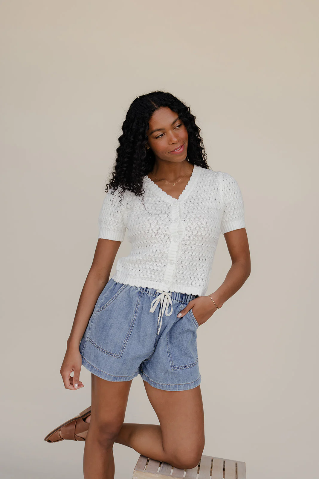 Cloud Nine Detail Cardi - Image 7