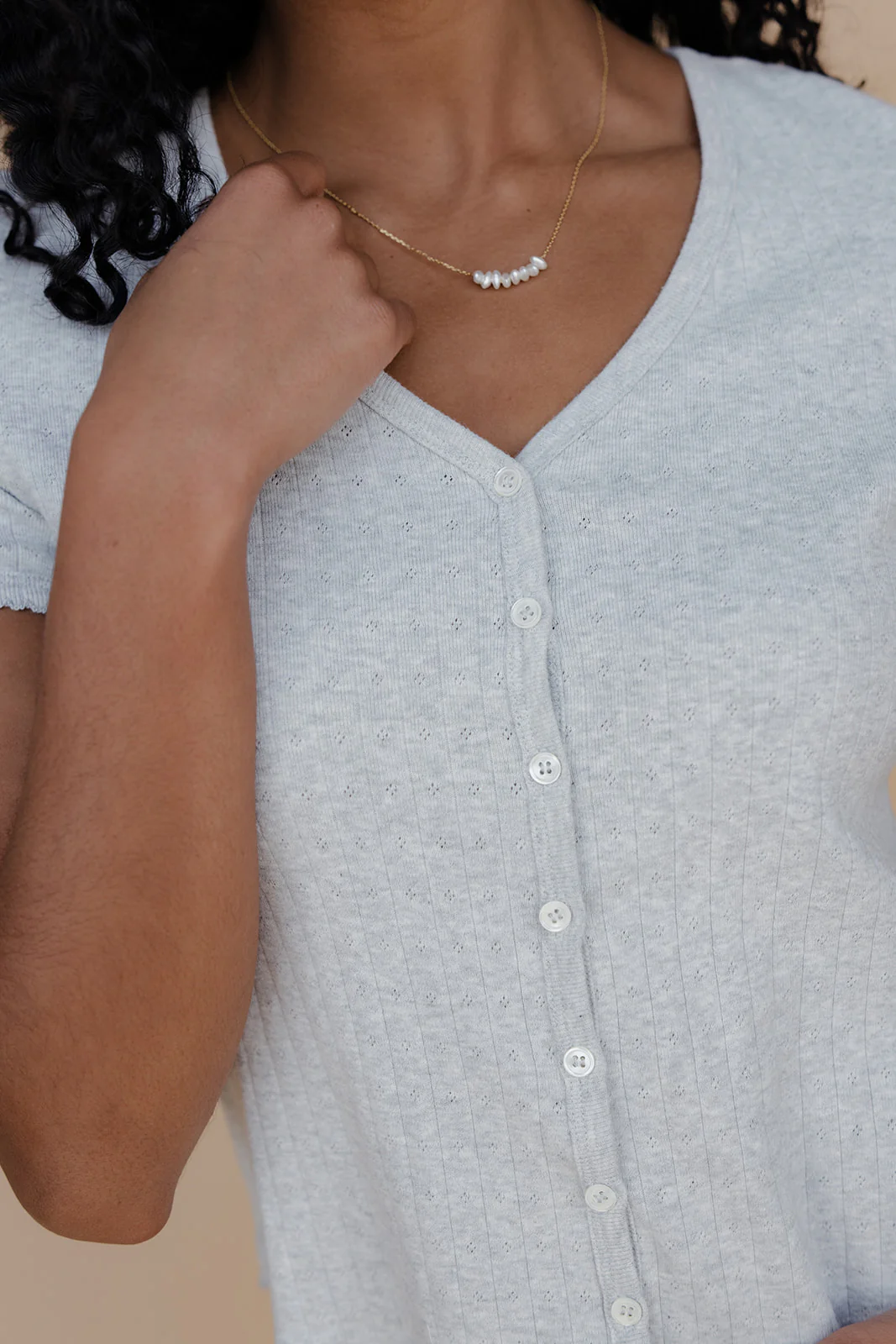 Cloudy Skies Ribbed Tee - Image 16