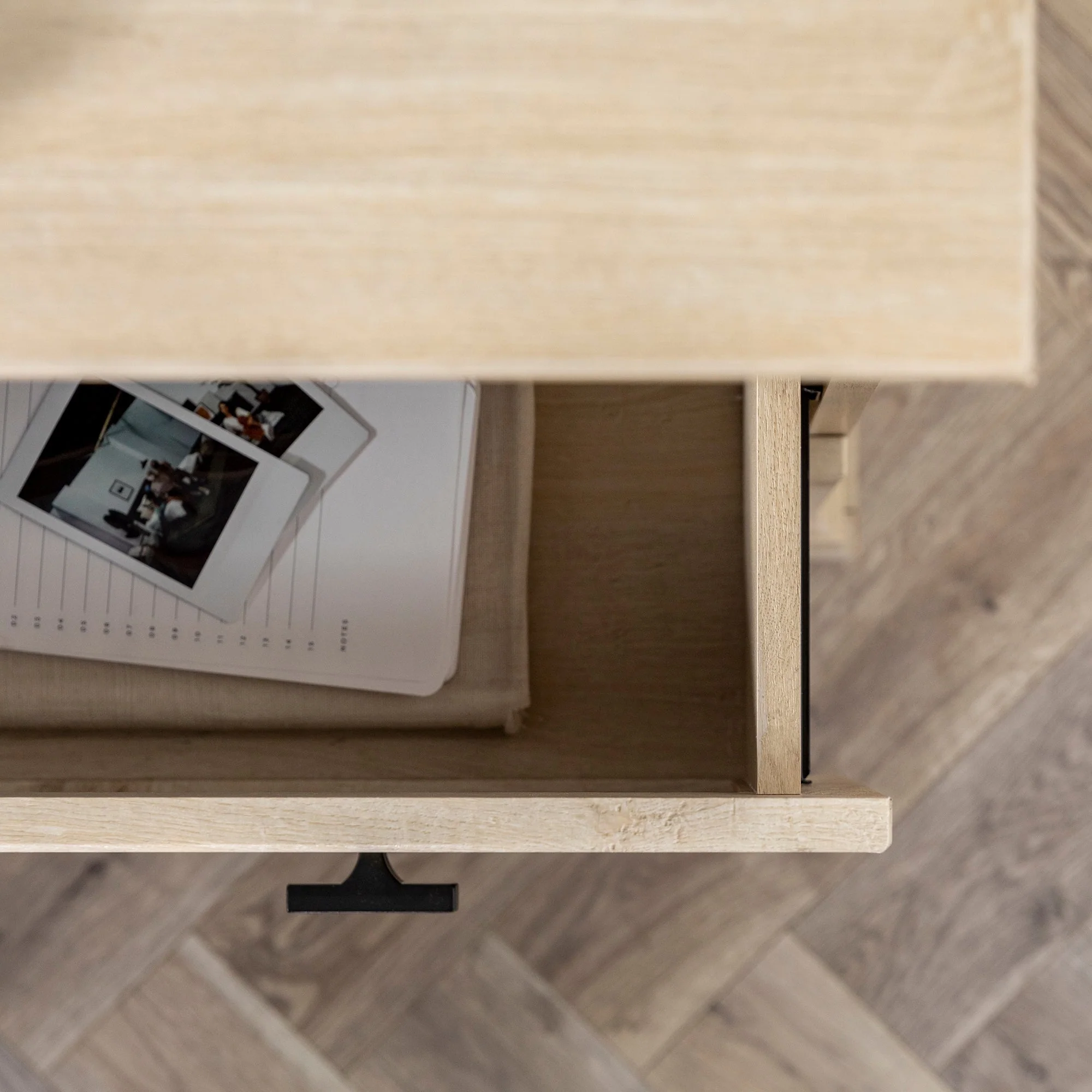 Clyde Classic 2-Drawer Nightstand / Side Table - Image 8