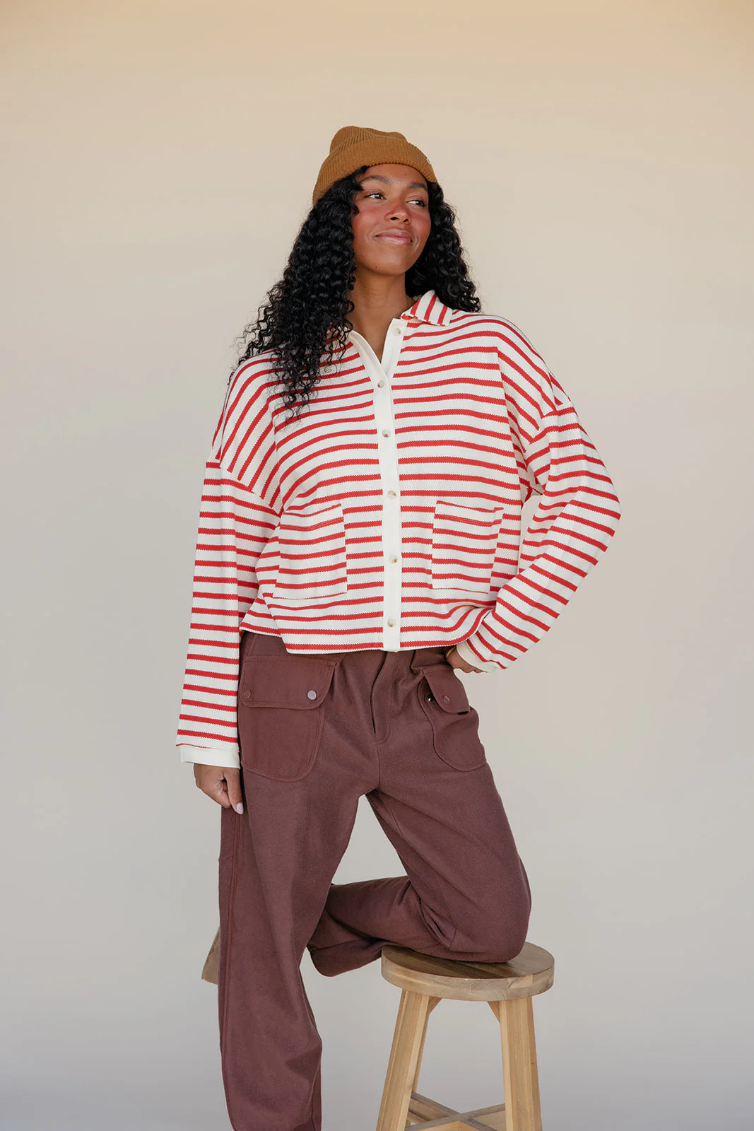 Come Around Collared Cardigan - Image 6