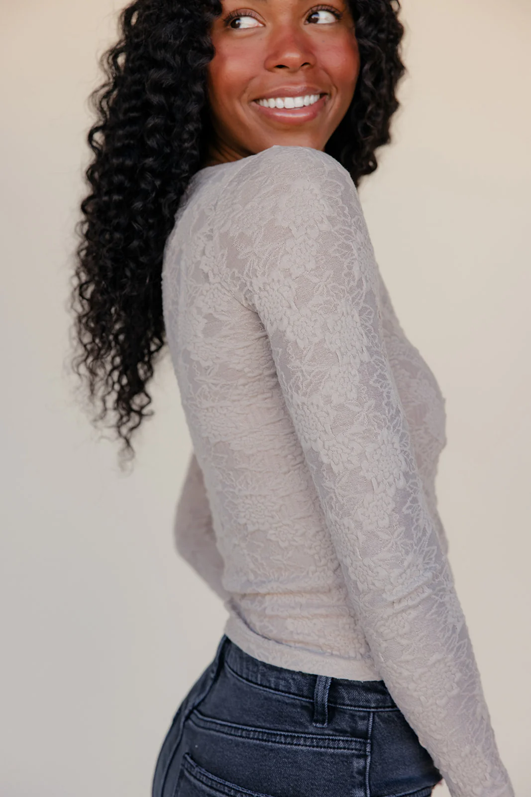 Cora Lace Long Sleeve - Image 2