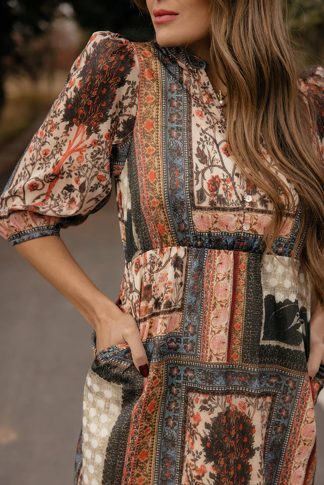 Cottage Grove Patchwork Dress - Image 5
