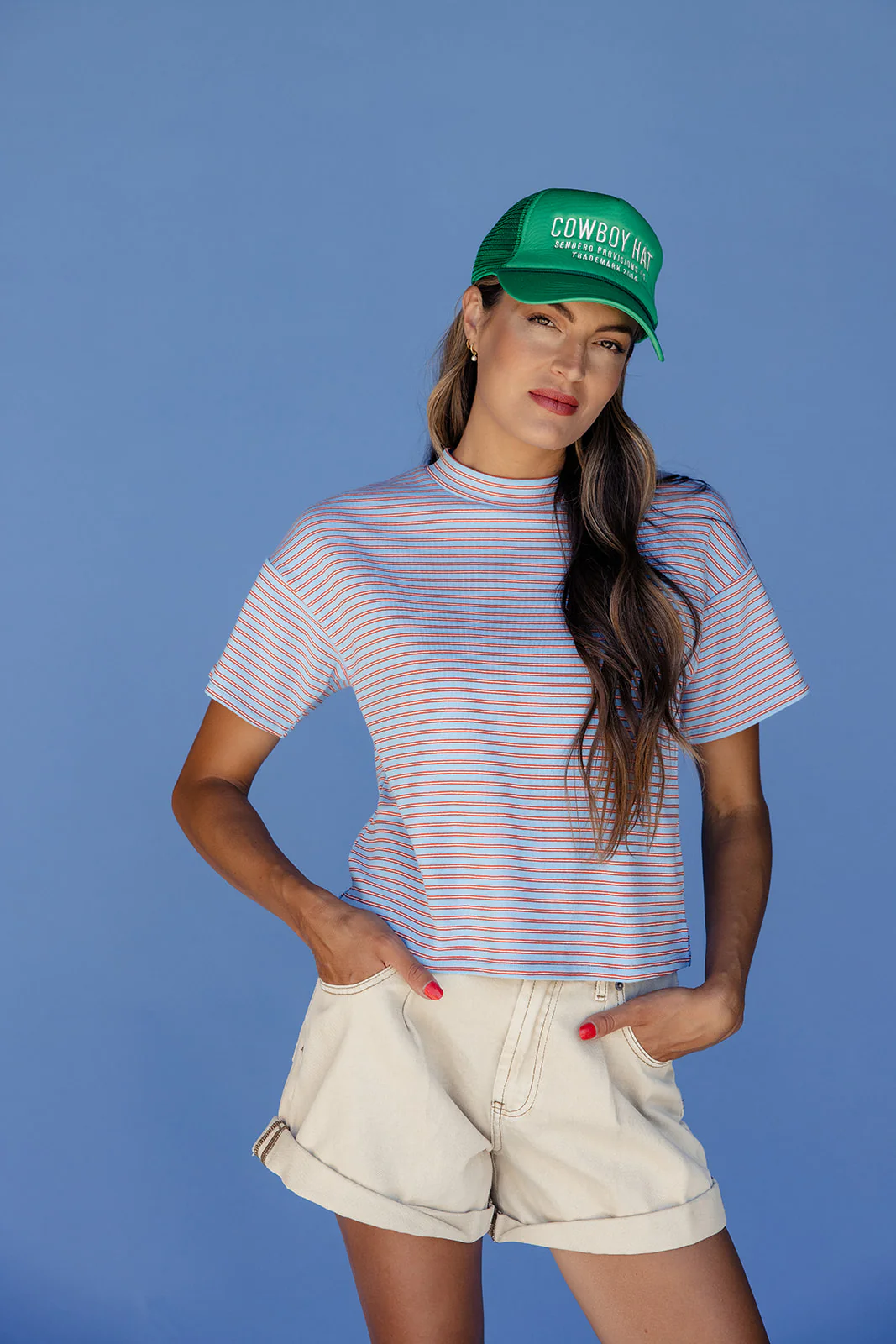 Cozy Casual Striped Tee - Image 3