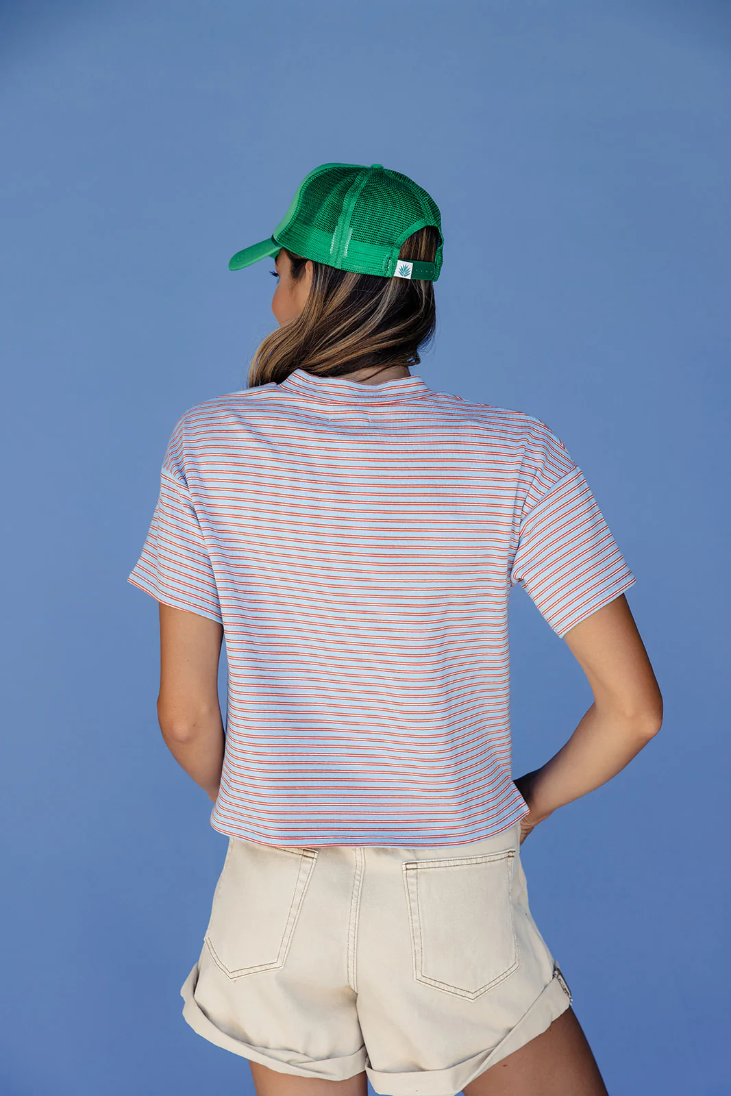 Cozy Casual Striped Tee - Image 6