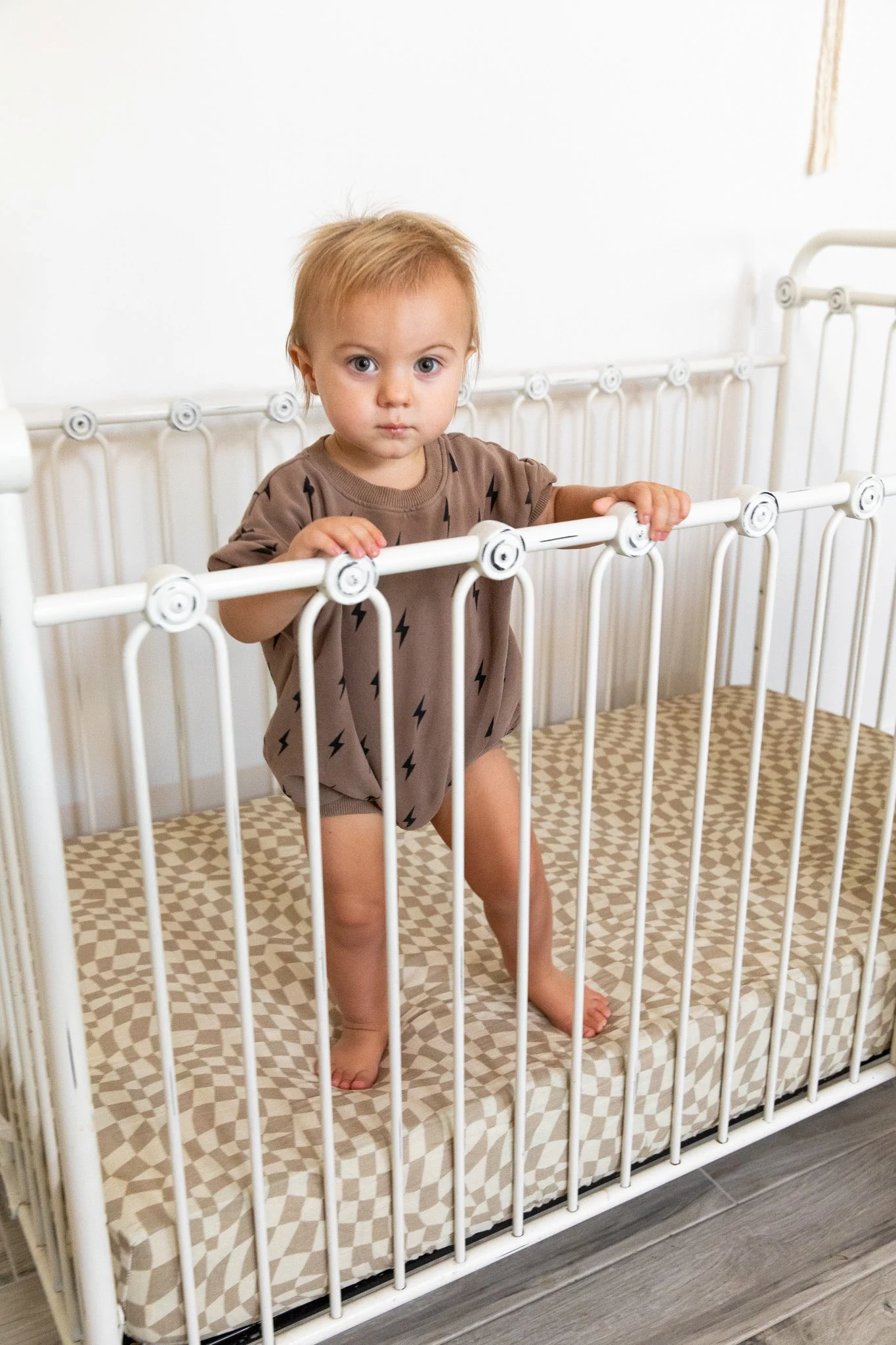 Crib Sheet | Wavy Checker - Image 3
