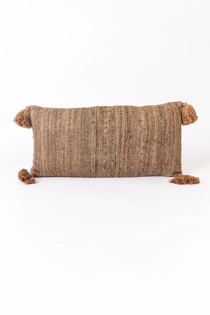 Cromwell Tassel Lumbar Pillow - Image 6