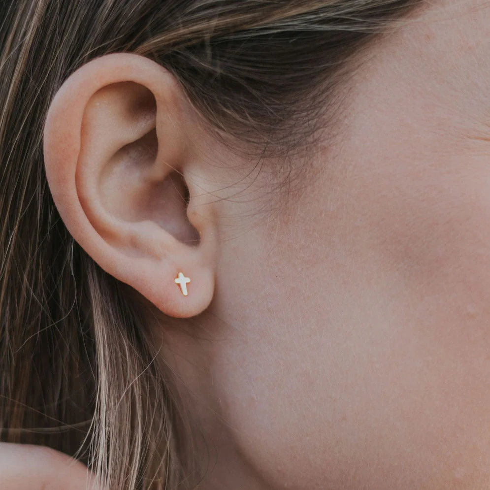Cross Studs - Image 4