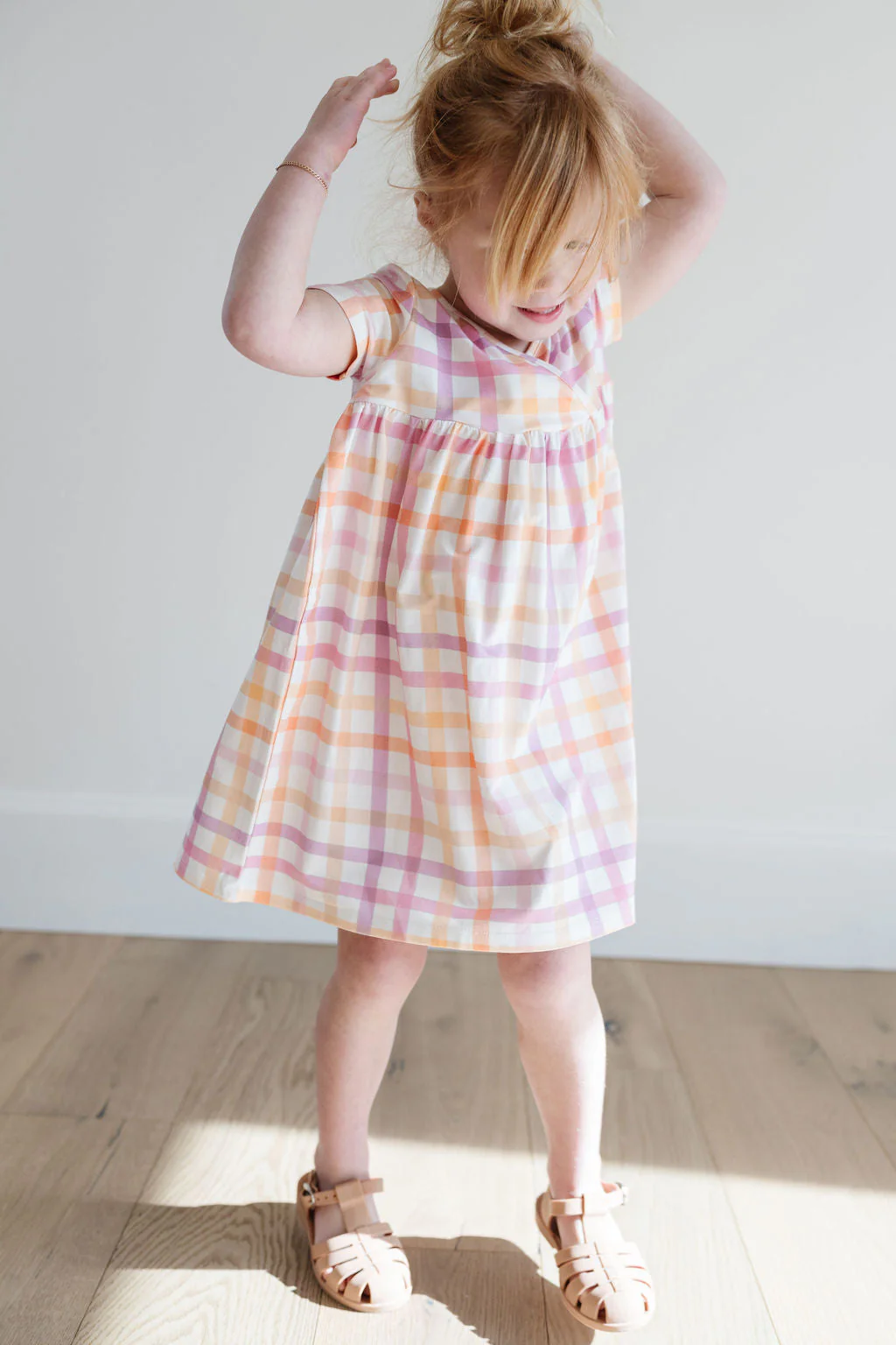 Crosstop Dress in Hopscotch - Image 4