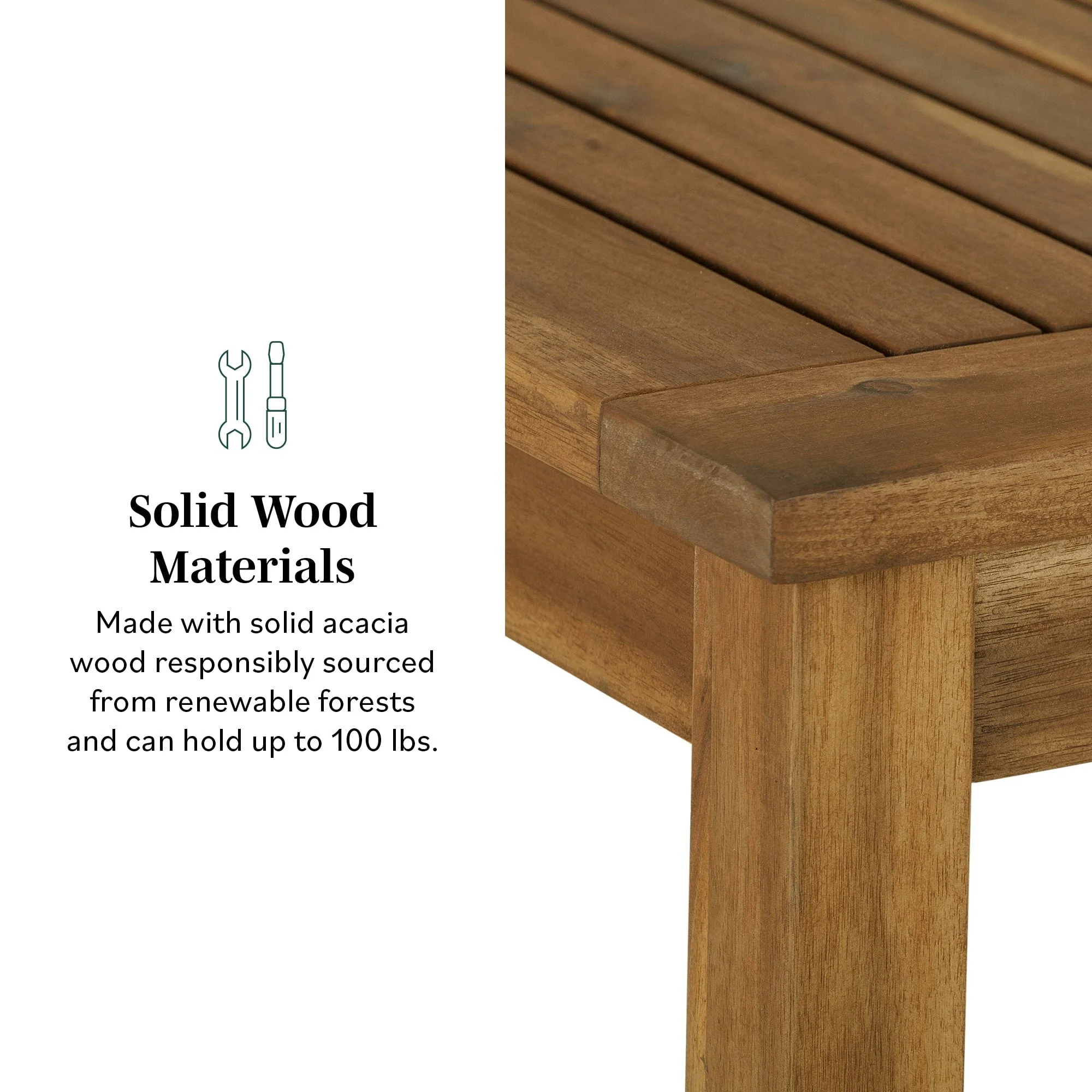 Crosswinds Patio Dining Table - Image 7