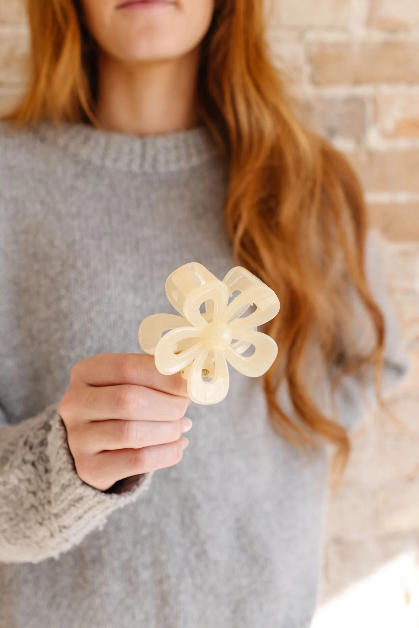 Cutout Flower Claw Clip - Image 9