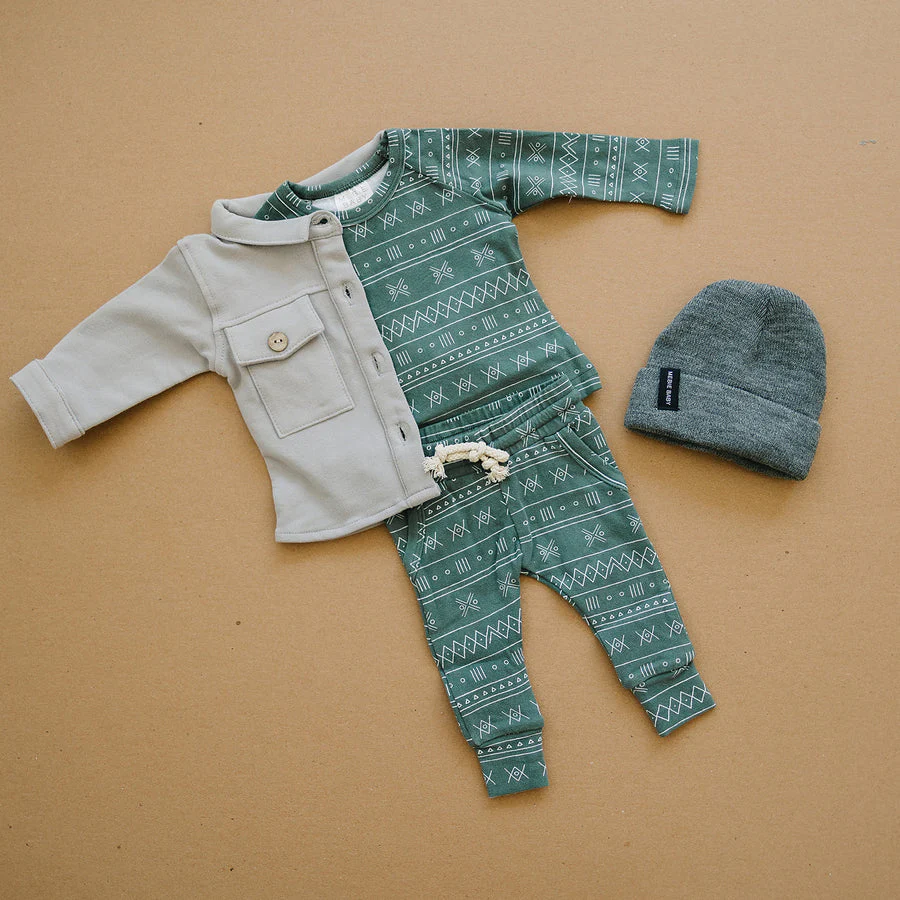 Dark Grey Mebie Baby Beanie - Image 4