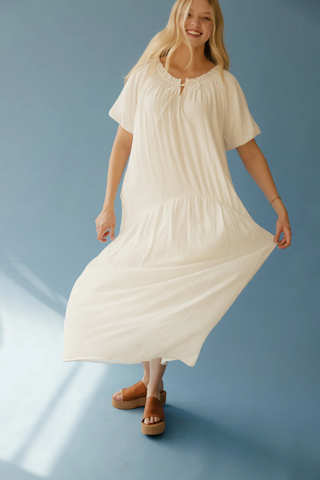 Daydreams Puff Sleeve Maxi - Image 14