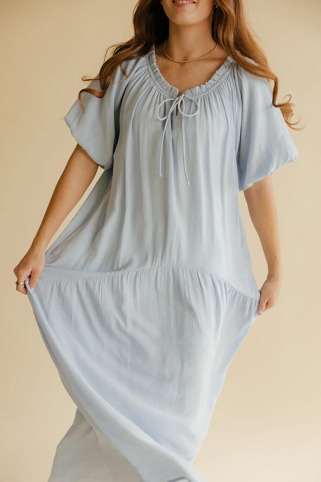 Daydreams Puff Sleeve Maxi - Image 3