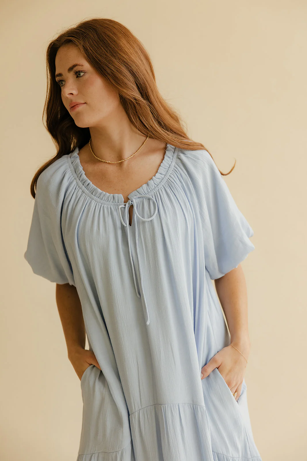 Daydreams Puff Sleeve Maxi - Image 8