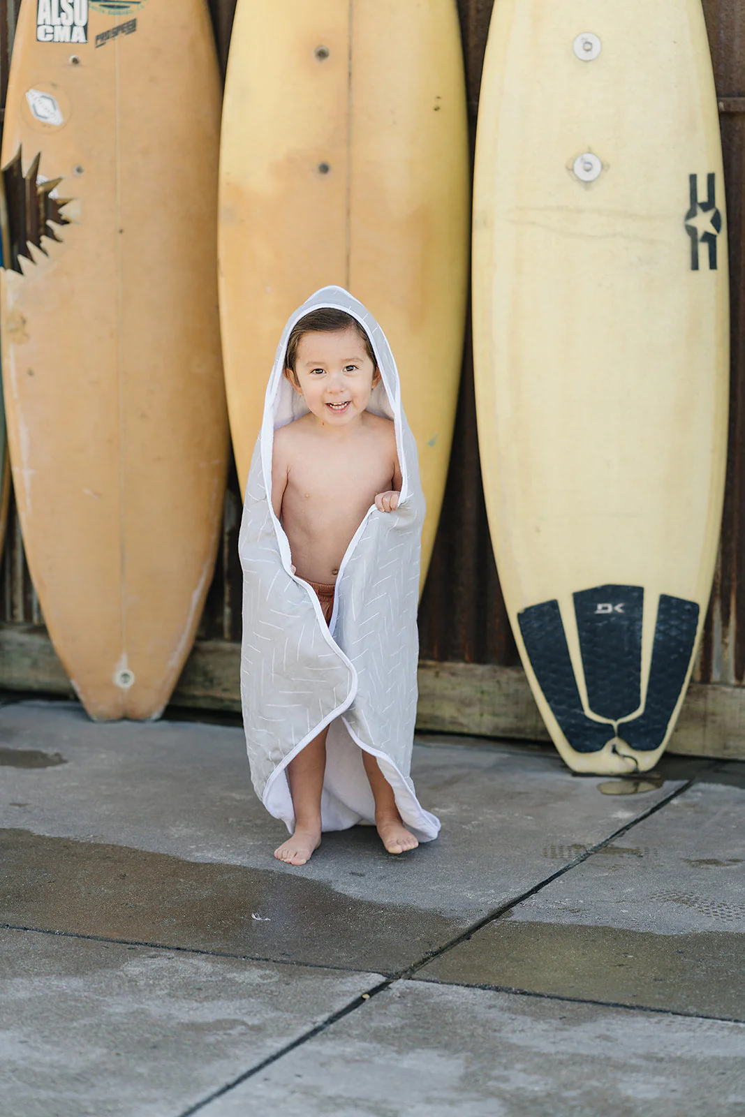 Desert Sage Muslin Hooded Towel - Image 4