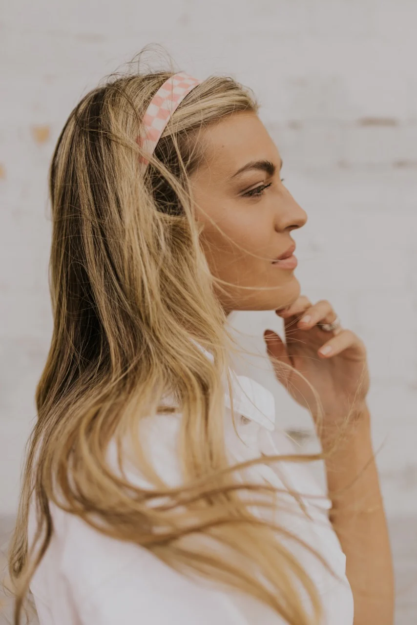 Dial Up Checkered Headband - Image 10