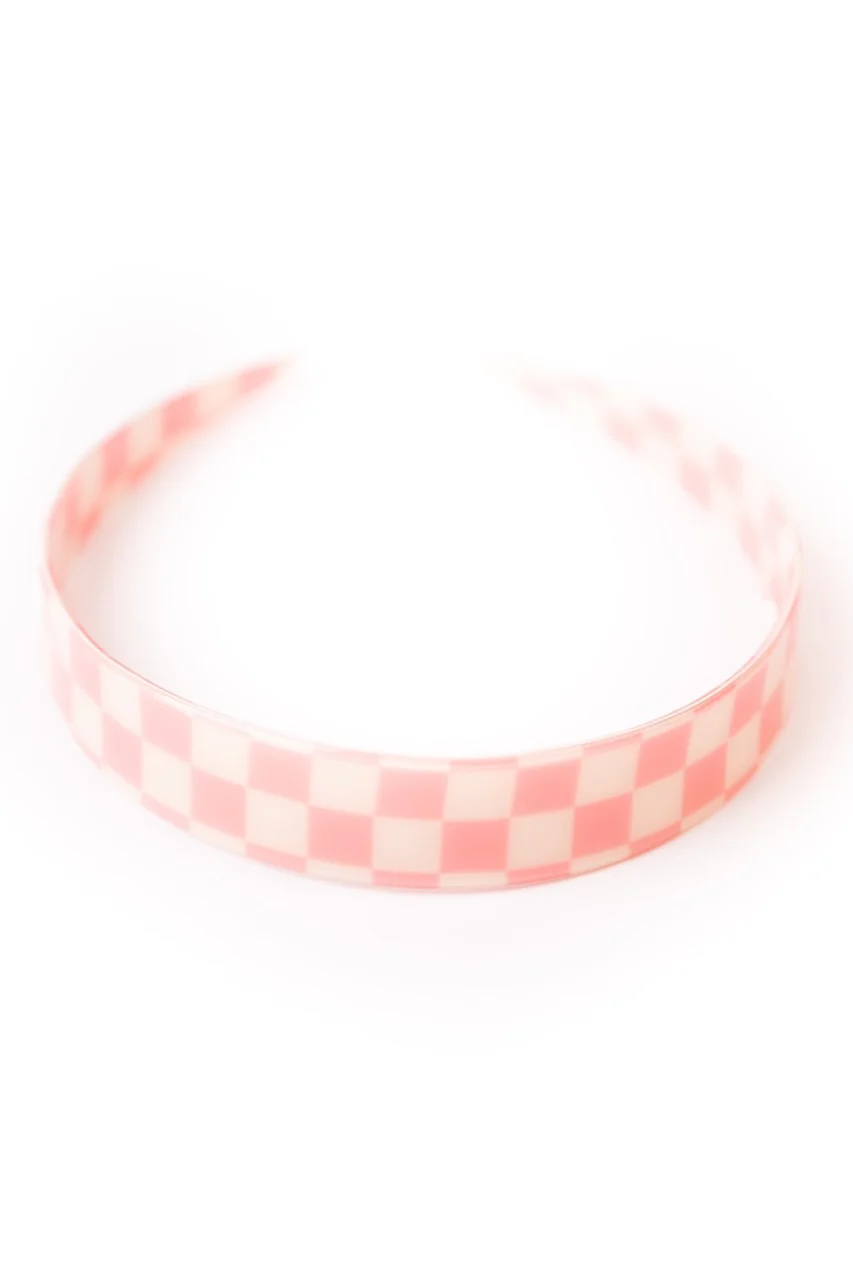 Dial Up Checkered Headband - Image 11