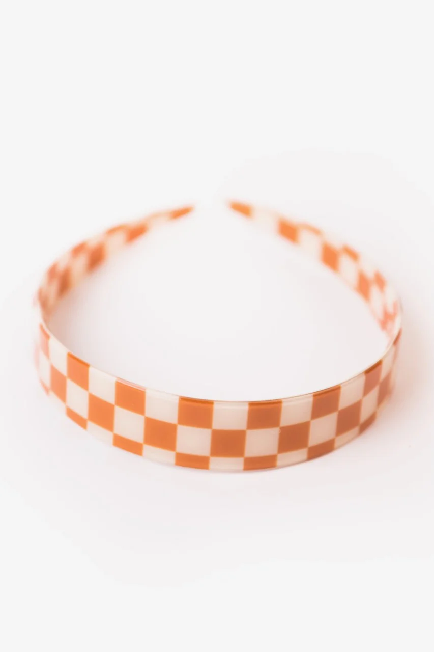 Dial Up Checkered Headband - Image 4