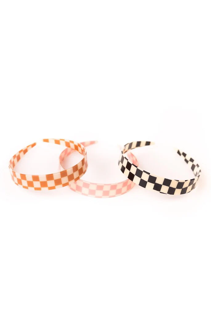 Dial Up Checkered Headband - Image 6