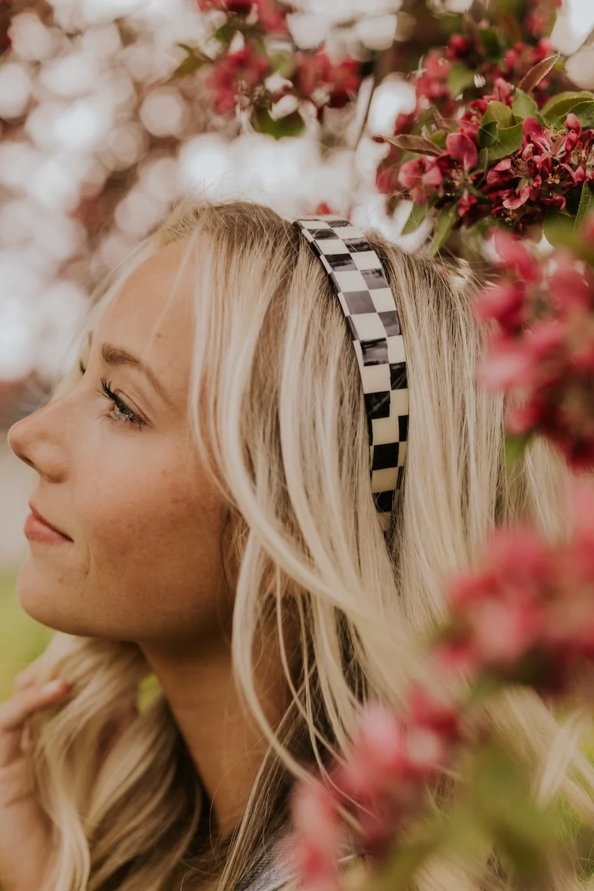 Dial Up Checkered Headband - Image 7