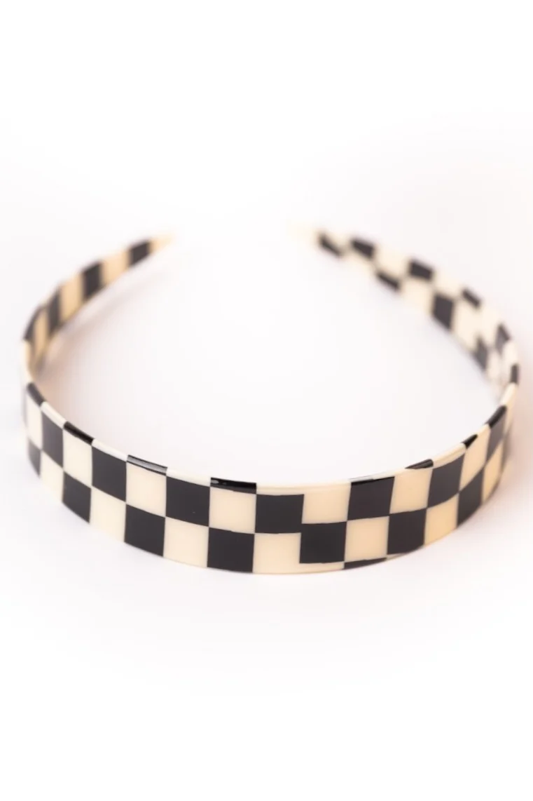 Dial Up Checkered Headband - Image 8