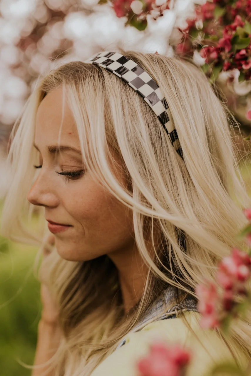 Dial Up Checkered Headband - Image 9