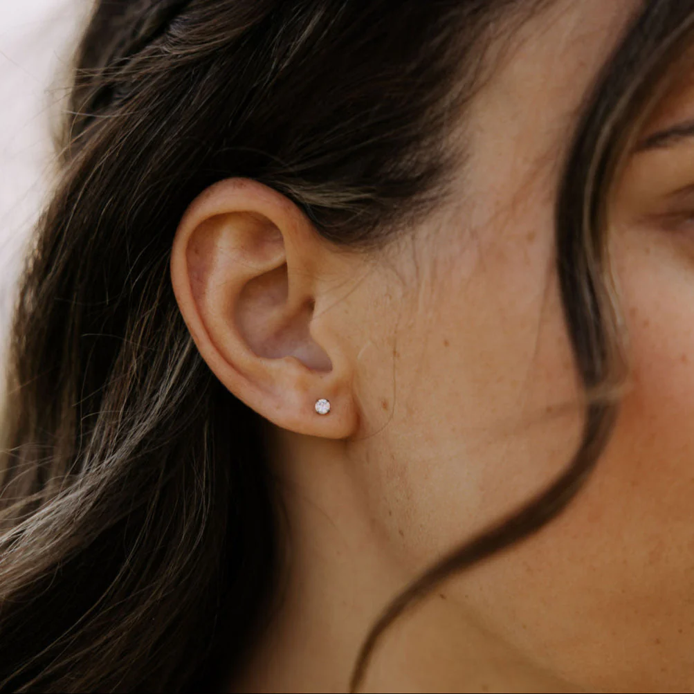 Diamond Flat Back Studs - Image 6